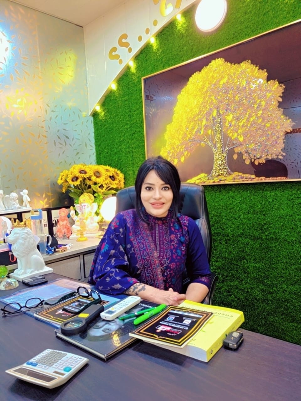 Dr. LINKI at her clinic in Lucknow